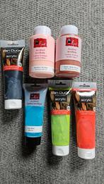 6 x acryl verf, Verzenden, Nieuw