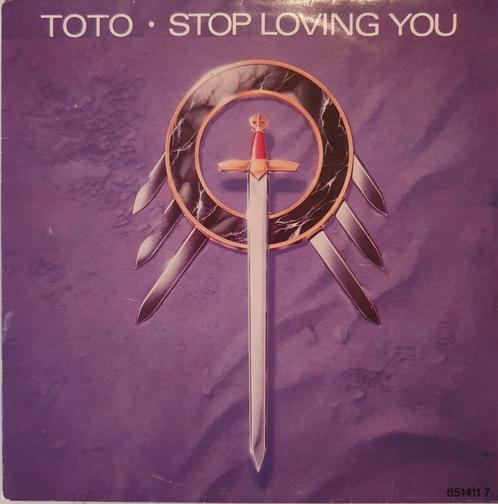 Toto - Stop Loving You, Cd's en Dvd's, Vinyl Singles, Gebruikt, Single, Pop, 7 inch, Ophalen of Verzenden