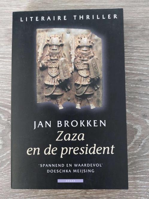 Jan Brokken - Zaza en de president -Literaire Thriller  ZGAN, Boeken, Thrillers, Zo goed als nieuw, Ophalen of Verzenden