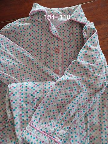 pyjama flanel 104 110 beschikbaar voor biedingen