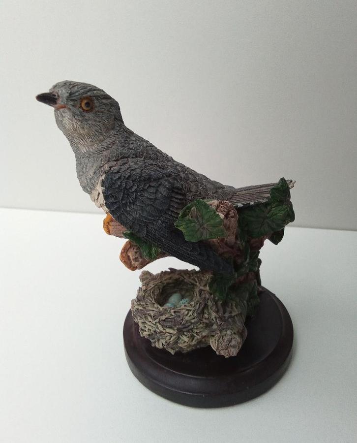 De Koekoek - Vogel Beeldje - Eaglemoss, Verzamelen, Dierenverzamelingen, Zo goed als nieuw, Beeldje of Figuurtje, Vogel, Ophalen of Verzenden