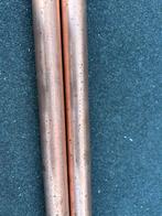 2x Koperen Buis 22mm, 5 Meter Lang, Doe-het-zelf en Verbouw, Buizen en Afvoer, Ophalen, Overige materialen, Nieuw, Rechte buis