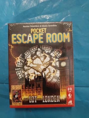 Spel Escape room (pocket uitvoering) beschikbaar voor biedingen