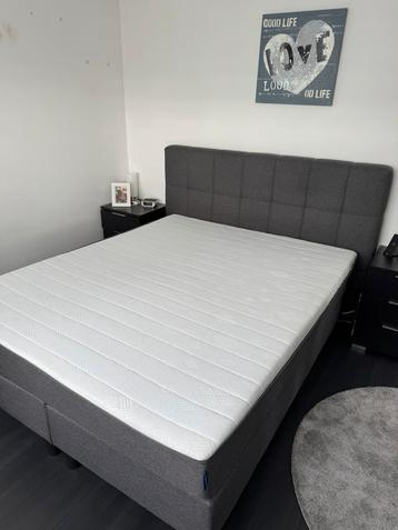 EMMA boxspring 160x200 Dark Grey NIEUWSTAAT beschikbaar voor biedingen
