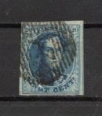 Oud Belgie gestempeld  Yvert 4 uit 1851  --  F285, Postzegels en Munten, Postzegels | Europa | België, Verzenden, Gestempeld
