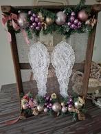 Prachtige kerststuk met engelen vleugels, Diversen, Kerst, Ophalen, Zo goed als nieuw