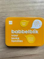 Babbelblik: voor leuke families, Hobby en Vrije tijd, Ophalen of Verzenden, Nieuw