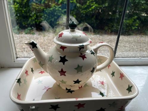 Nieuw! Oven Dish en Teapot Christmas Stars, Emma Bridgewater, Huis en Inrichting, Keuken | Servies, Nieuw, Overige typen, Overige stijlen
