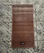 NIEUW Badmat bamboo, bruin, 61x122 cm, Ophalen of Verzenden, Nieuw, Bruin, Badmat