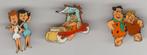 Emaille flinstones pins vintage. strip-tekenfilm, Verzenden, Zo goed als nieuw, Overige onderwerpen