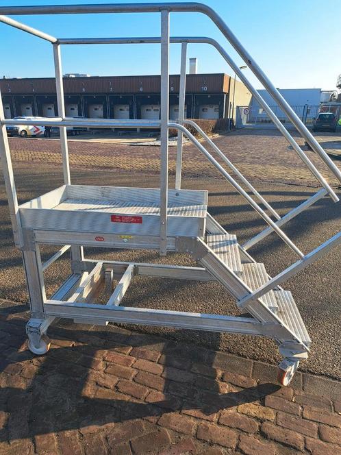 Te koop altrex Bordestrap op wielen, Doe-het-zelf en Verbouw, Ladders en Trappen, Gebruikt, Minder dan 2 meter, Ophalen of Verzenden