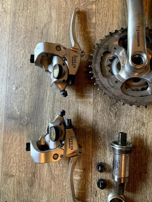 Shimano Nexave 7 speed groep compleet, Fietsen en Brommers, Fietsonderdelen, Gebruikt, Algemeen, Overige typen, Ophalen of Verzenden