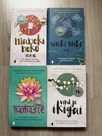 Vier boeken van Francesk Miralles (Ikigai, Wabi Sabi), Ophalen of Verzenden, Zo goed als nieuw, Spiritualiteit algemeen, Achtergrond en Informatie