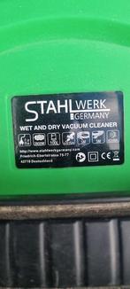 STAHLWERK Industriële Stofzuiger 80L 2000W – Nat & Droog, Stofzuiger, Ophalen of Verzenden, Zo goed als nieuw, 2000 watt of meer