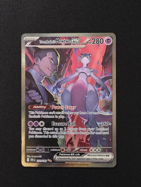 Mewtwo Ex #231 Destined Rivals, Hobby en Vrije tijd, Verzamelkaartspellen | Pokémon, Ophalen of Verzenden