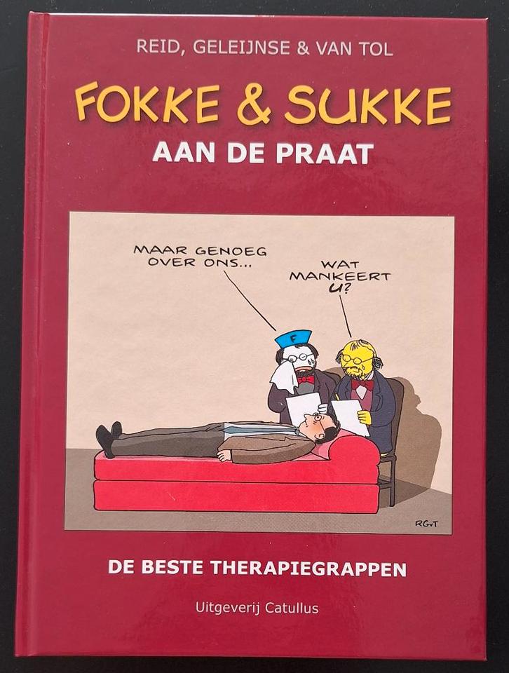 Fokke en Sukke aan de praat - De beste therapiegrappen, Boeken, Psychologie, Zo goed als nieuw, Ophalen of Verzenden