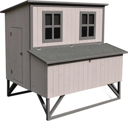 Nieuw Flamingo Kippenhok Cosmo Cottage Grijs, Dieren en Toebehoren, Pluimvee | Toebehoren, Nieuw, Kippenhok of Kippenren, Ophalen of Verzenden