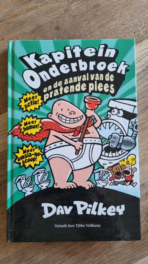 Kapitein Onderbroek en de aanval van de pratende plees, Boeken, Kinderboeken | Jeugd | onder 10 jaar, Gelezen, Fictie algemeen