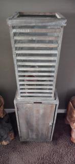 Long River Island, windlicht/kast eyecatcher 2 stuks, Huis en Inrichting, Ophalen of Verzenden, Zo goed als nieuw