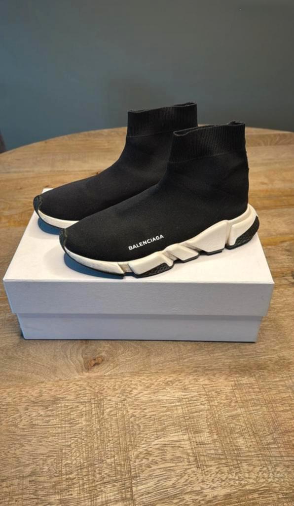 Balenciaga speedtrainer wit maat 43, Kleding | Heren, Schoenen, Gedragen, Sneakers of Gympen, Zwart, Ophalen of Verzenden
