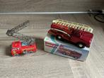 Blikken brandweerautos, Ophalen of Verzenden, Zo goed als nieuw