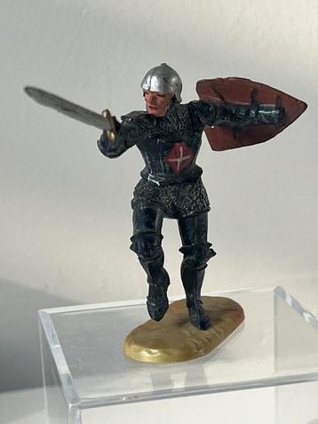 Elastolin ridder 8939 Knight thrusting Hausser kruisridder beschikbaar voor biedingen