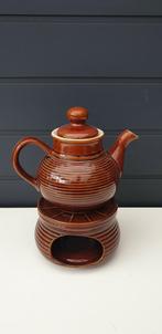 Mooie thee / koffiepot met theelichtje, Ophalen of Verzenden