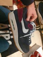 Nike Air Max 1 Crepe Dark Obsidian maat 46, NIKE, Ophalen of Verzenden, Zo goed als nieuw, Sneakers of Gympen