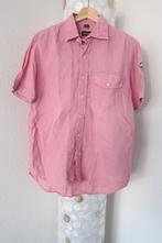 Napapijri overhemd roze korte mouw s linnen, Halswijdte 38 (S) of kleiner, Zo goed als nieuw, Schipluidenlaan 20 5035KJ Tilburg