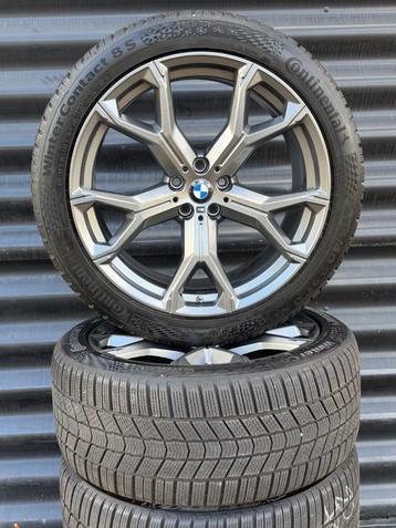 21” Orig Bmw styling 741M G05 X5 X6 G06 velgen Winterbanden beschikbaar voor biedingen