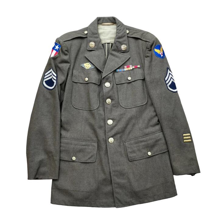 WWII US Class A jacket CBI Air Force, Verzamelen, Militaria | Tweede Wereldoorlog, Luchtmacht, Embleem of Badge, Amerika, Ophalen of Verzenden