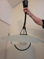 IN HOOGTE VERSTELBARE Hanglamp van glas., Ophalen of Verzenden, Gebruikt, Glas