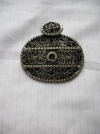 Hanger Zilverkleur/ Donker Tribal boho Filigraan Vintage, Ophalen of Verzenden, Overige materialen, Hanger