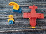 Complete set 2676 Lego Duplo Privé Vliegtuig + Piloot +Radar, Ophalen of Verzenden, Zo goed als nieuw