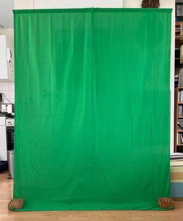 Green Screen    1,5m X  2m     b x h  beschikbaar voor biedingen