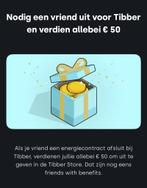 Tibber Kortingscode (50 Euro), Tickets en Kaartjes, Eén persoon, Kortingsbon
