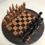 schaakspel, handgemaakt, Hobby en Vrije tijd, Gezelschapsspellen | Bordspellen, Een of twee spelers, Ophalen, Zo goed als nieuw