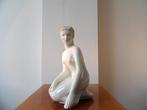 Art Deco Fifties Beeld Hollohaza, Naakte Vrouw, Antiek en Kunst, Ophalen of Verzenden