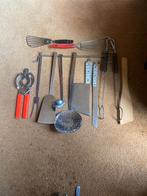 bestek en kookgerei, Gebruikt, Verzenden, Rvs of Chroom, Vaatwasserbestendig