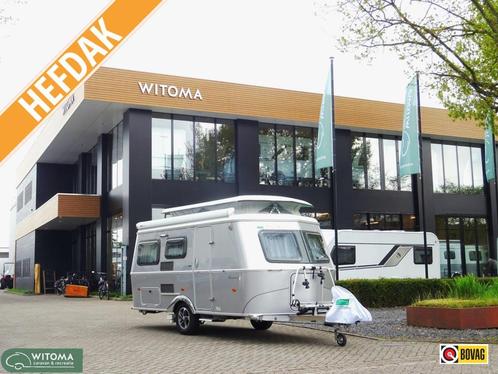 Eriba Touring 530 Slechts eenmaal gebruikt, Caravans en Kamperen, Caravans, tot en met 3, 750 - 1000 kg, Standaardzit, Eriba, Dwarsbed