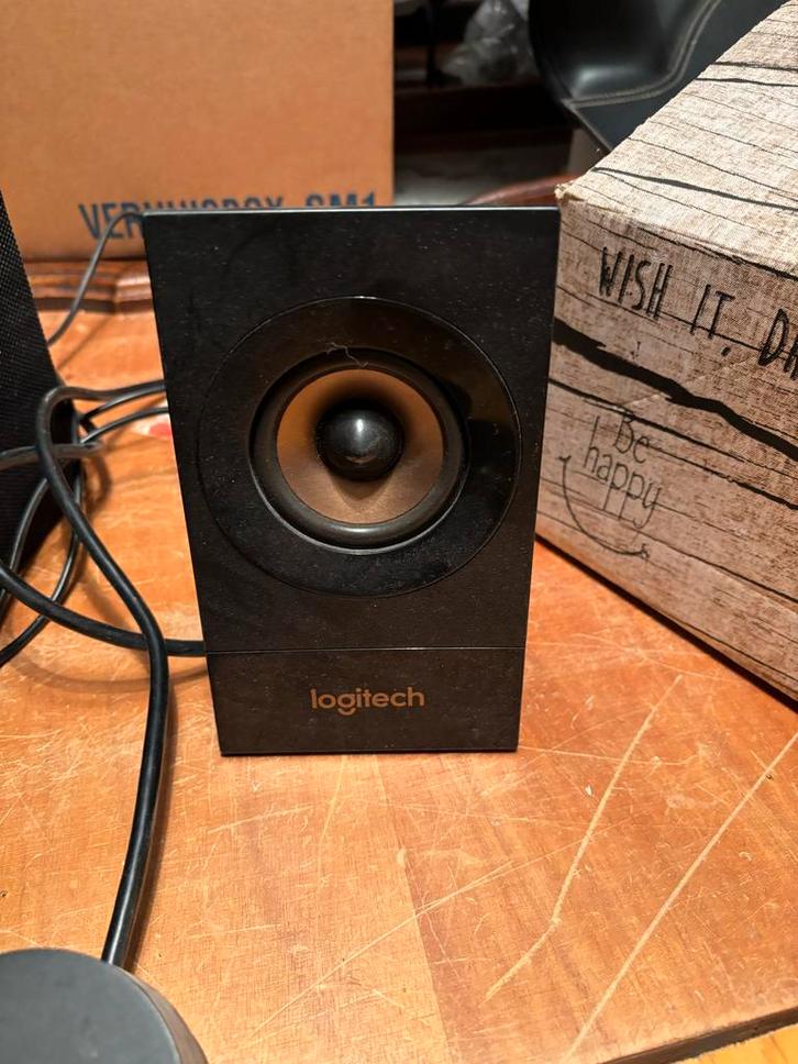 Logitech Geluidsset - Goed Werkend, Audio, Tv en Foto, Luidsprekers, Gebruikt, Complete surroundset, 120 watt of meer, Overige merken