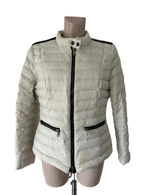 Goldbergh jas L, Kleding | Dames, Jassen | Winter, Zo goed als nieuw, Maat 42/44 (L), Wit, Ophalen of Verzenden