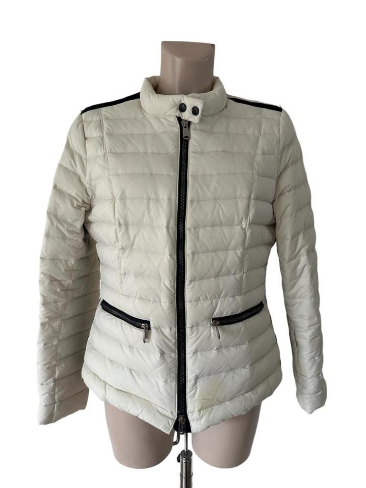 Goldbergh jas L, Kleding | Dames, Jassen | Winter, Zo goed als nieuw, Maat 42/44 (L), Wit, Ophalen of Verzenden