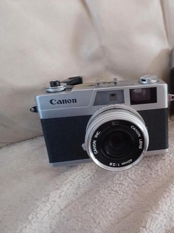 Canonet canon fotocamera/fototoestel  17,50€ beschikbaar voor biedingen