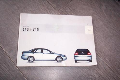 gebruikershandleiding VOLVO S40/V40  mk1   1995/2004, Auto diversen, Handleidingen en Instructieboekjes, Ophalen of Verzenden