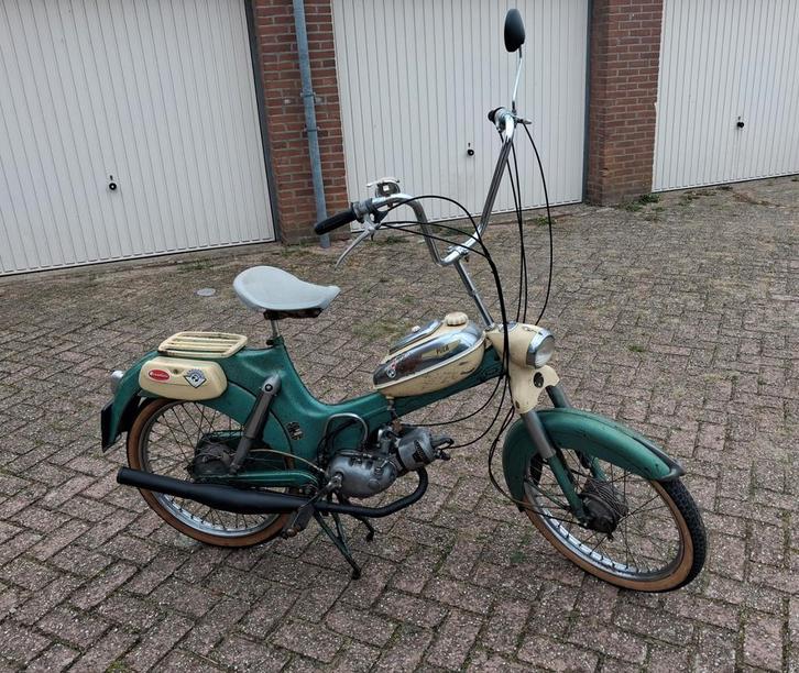 Puch VS50L Brommer - 1959 Klassieker!, Fietsen en Brommers, Brommers | Oldtimers, Puch, Maximaal 45 km/u, Ophalen