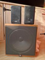 Canton Subwoofer Plus C met Satelliet Speakers - Vintage, Gebruikt, Complete surroundset, Minder dan 60 watt, Ophalen