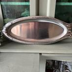 Vintage Zilverkleurig vis Serveerschaal, Huis en Inrichting, Keuken | Servies, Ophalen, Schaal of Schalen
