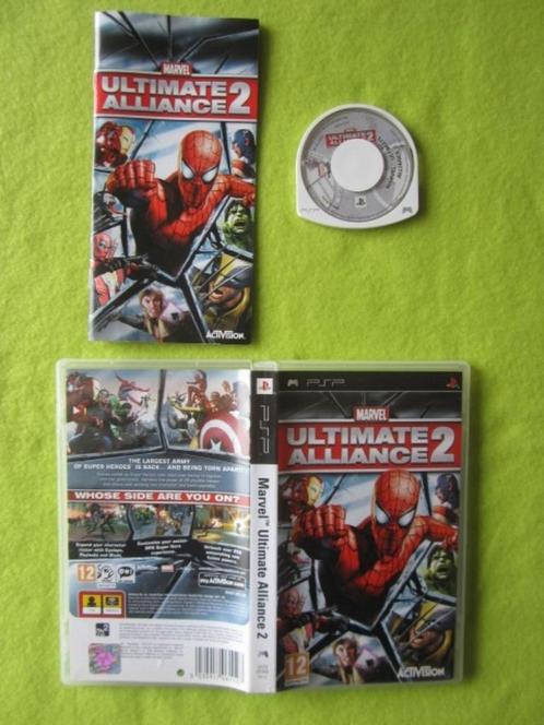 Marvel Ultimate Alliance 2 PSP Playstation, Spelcomputers en Games, Games | Sony PlayStation Portable, Avontuur en Actie, 1 speler
