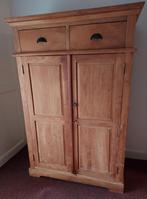 teakhouten computerkast, Huis en Inrichting, Ophalen, Gebruikt, 70 tot 120 cm, 120 tot 170 cm